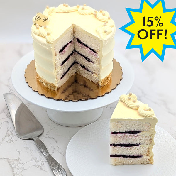 Blueberry Lemon Cheese Cake