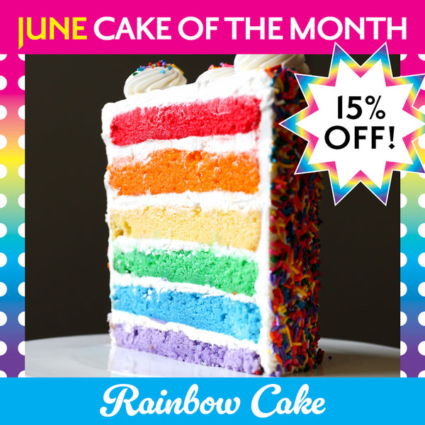 Rainbow Layer Cake