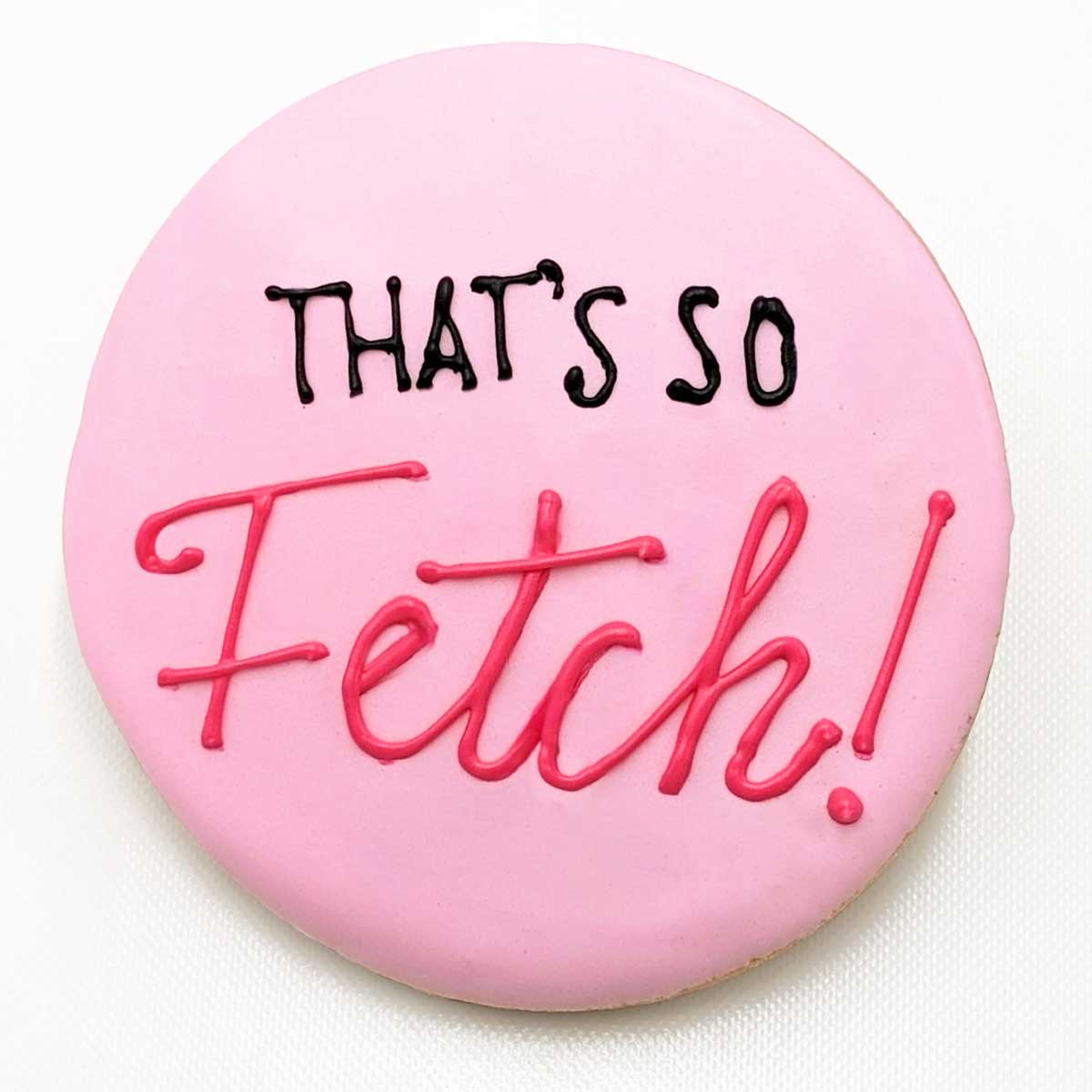 Deer Fetch Fetch Round Cookie – Deerfields Bakery