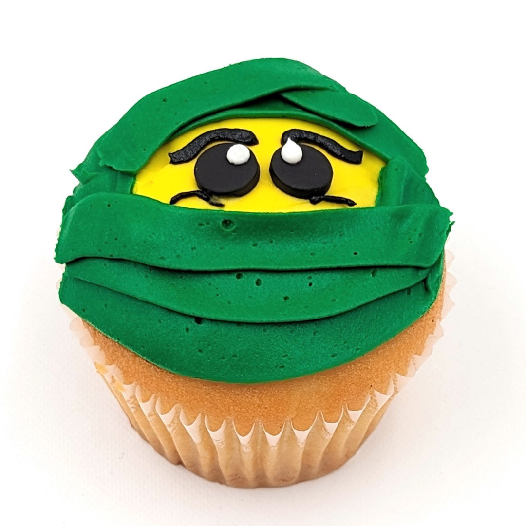 Green Ninja Medium Cupcake – Deerfields Bakery Green Ninja Medium Cupcake – Deerfields Bakery