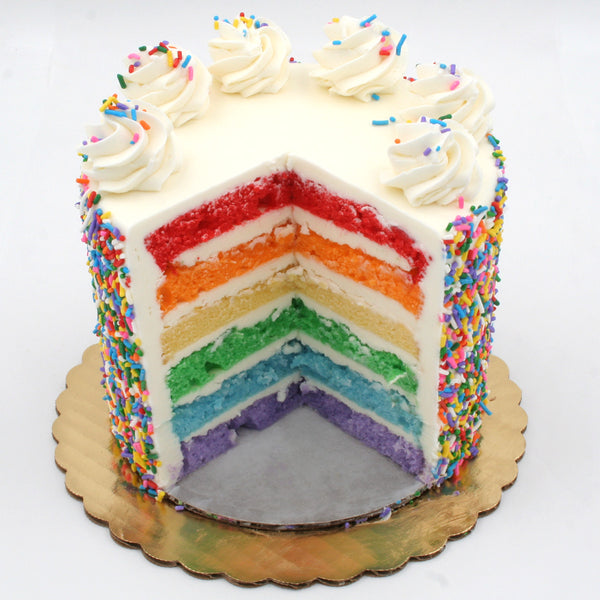 Rainbow Layer Cake