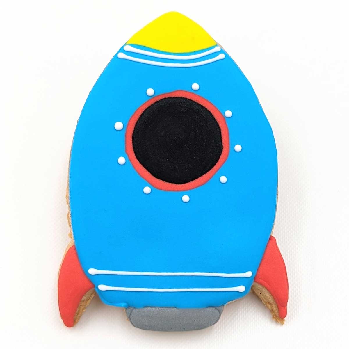 Rocket Ship Cookie – Deerfields Bakery