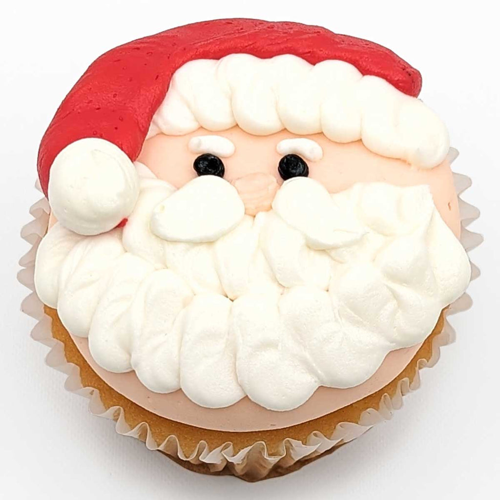 Santa face - Decorated Cake by Jennifer Jeffrey - CakesDecor