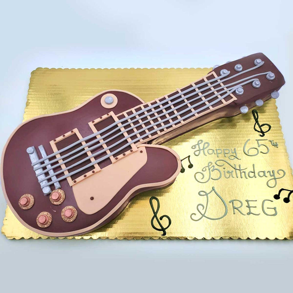 Guitar Buttercream Cake | Birthday Cakes