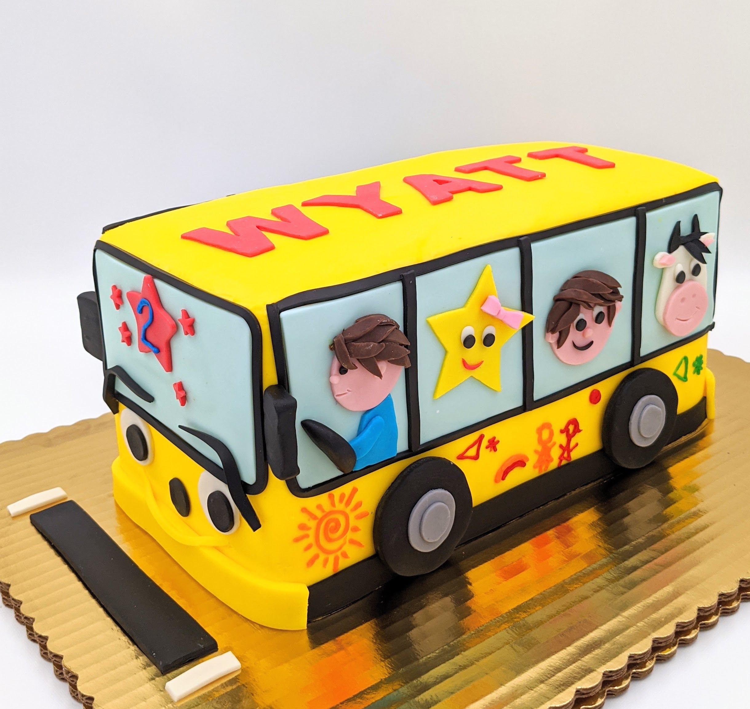 TAYO THE LITTLE BUS CAKE TOPPER | CAKE CENTERPIECE | CAKE DECORATIONS –  Sims Luv Creations