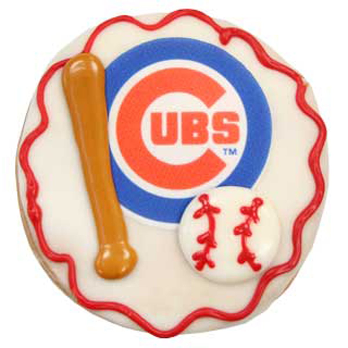 Baseball: Cubs Logo Portrait Local Deerfield's Bakery Sports Chicago ...