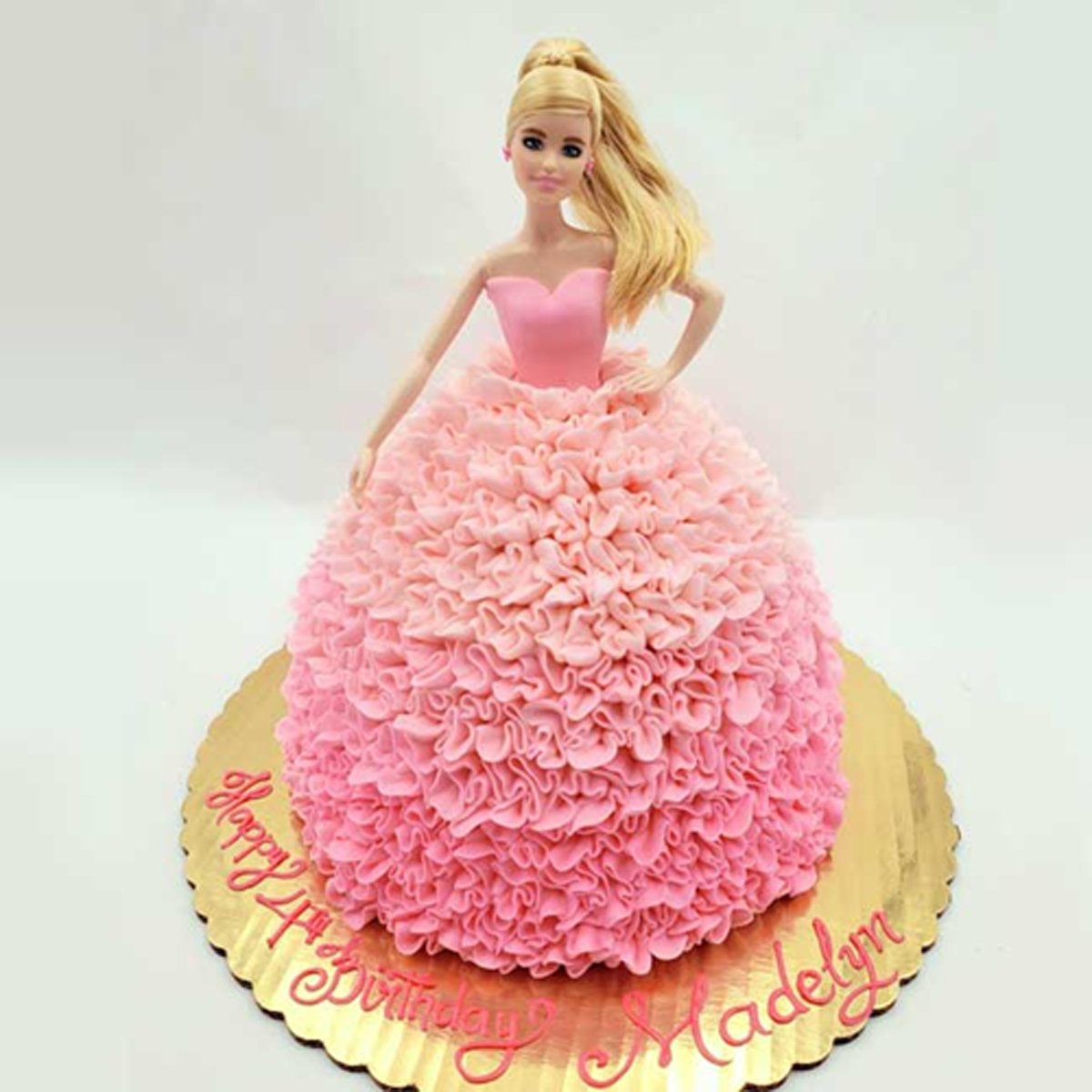 Perfect Barbie Doll Cake icing with Whipped and Buttercream Frosting Recipe  |🎂😊ඩෝල් කේක් #wonderful - YouTube