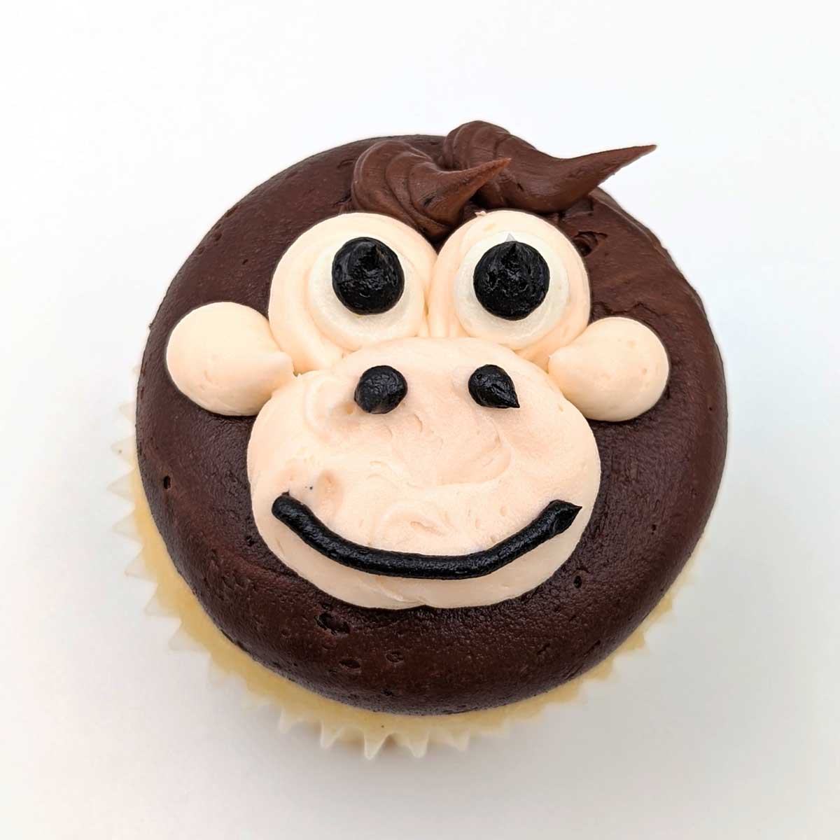 Monkey Face Cake — Birthday Cakes | Monkey cake, Monkey birthday cakes,  Fondant monkey