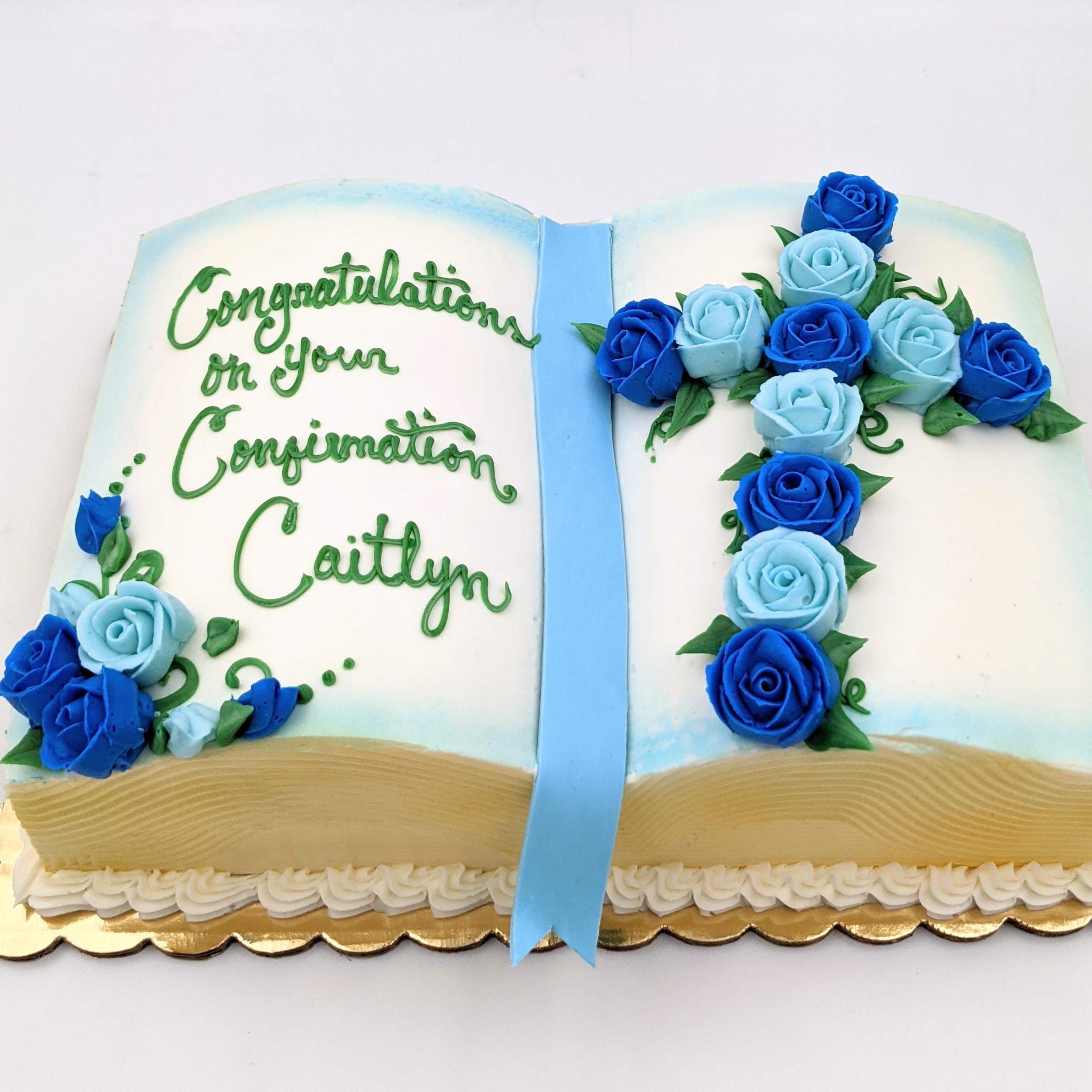 Caroline's Cakes - Chocolate biscuit Confirmation cake! | Facebook