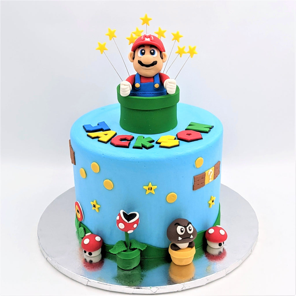 Personalized Super Mario Cake Topper / Super Mario Birthday Cake Topper –  Tracy Digital Design