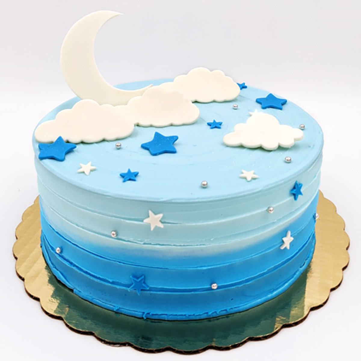 Star & Moon Theme Cake