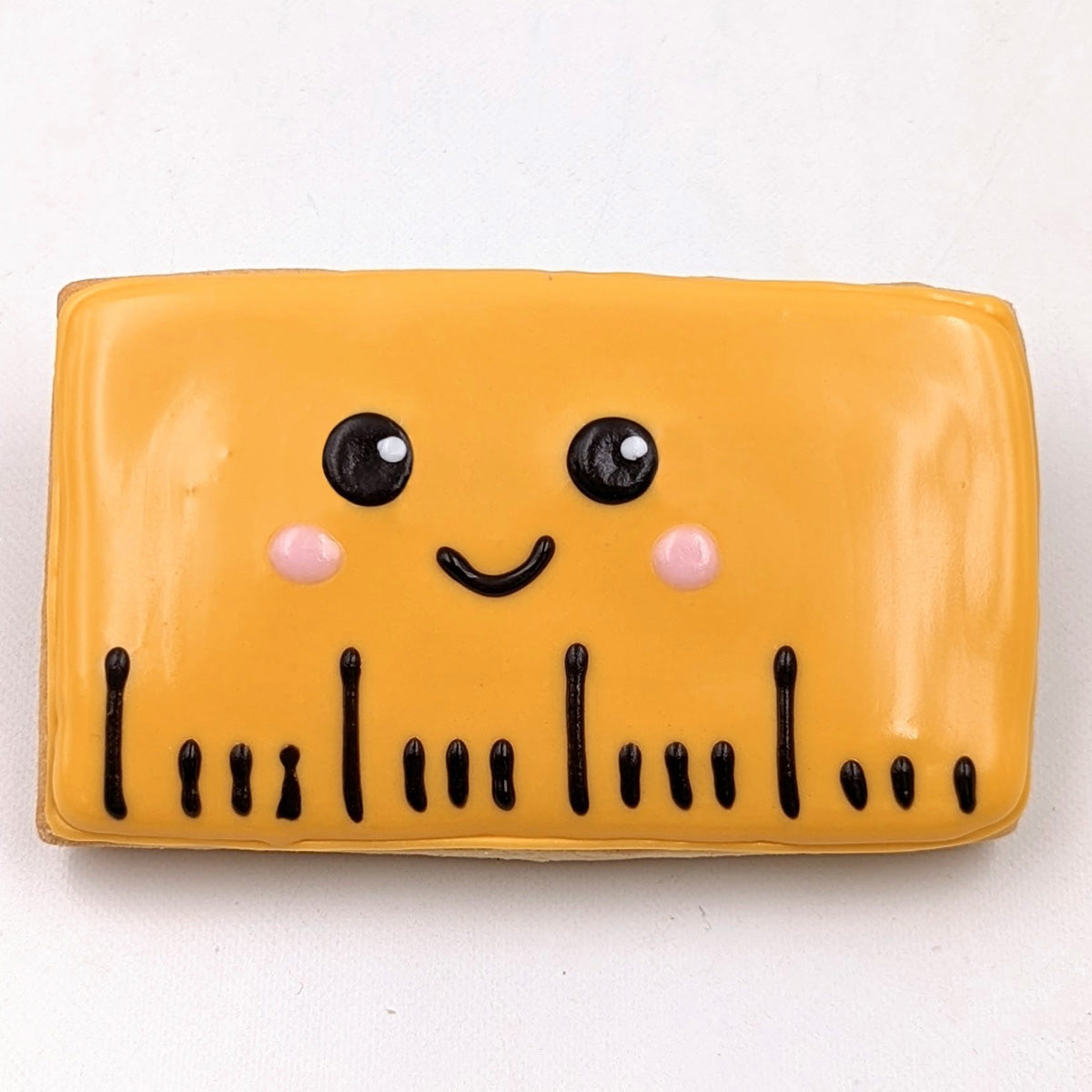 Ruler Cookie with Face – Deerfields Bakery