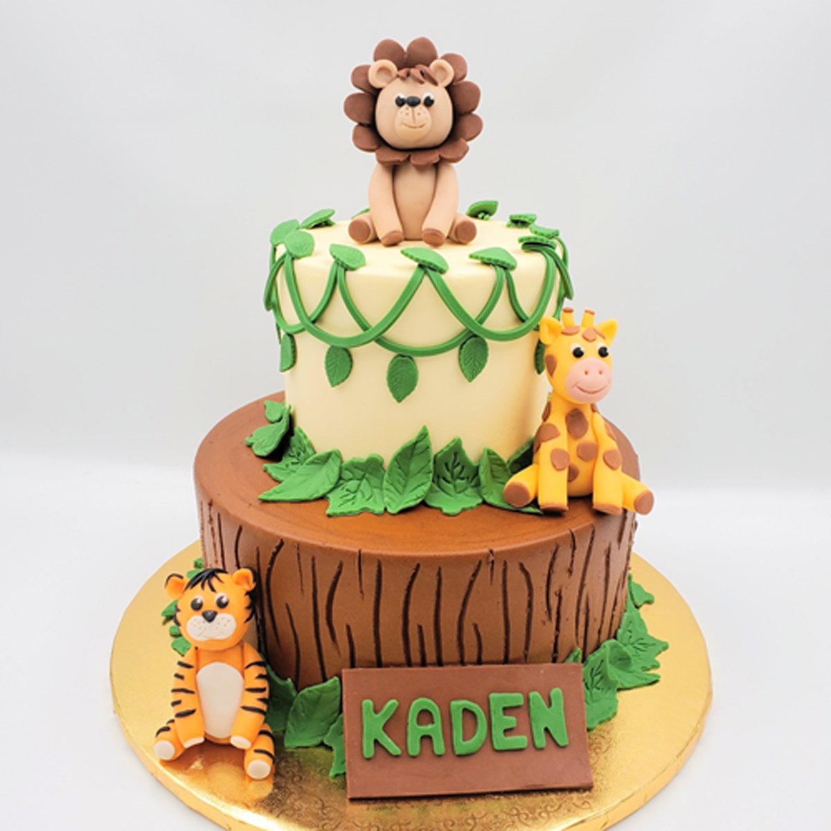 Safari Birthday Cake — Skazka Cakes